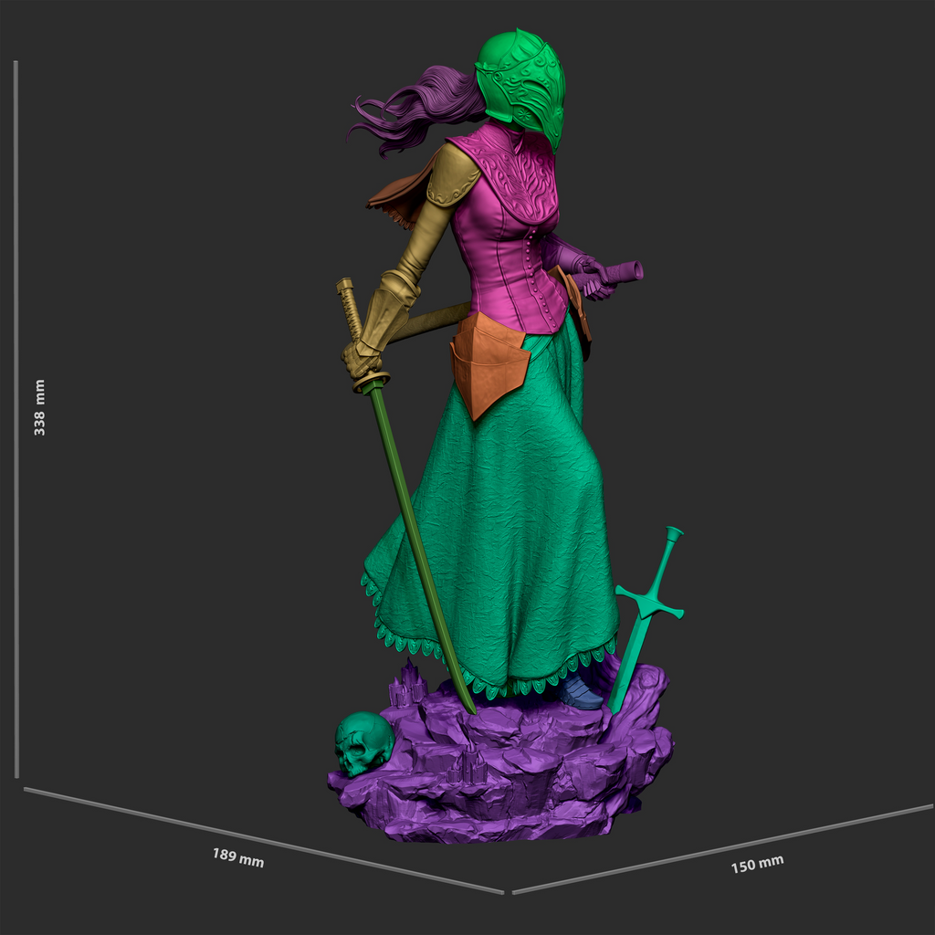 Figurine à peindre - Yuria - DS3