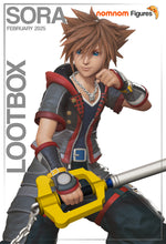 Load image into Gallery viewer, figurine a peindre, figurine Sora, Sora Kingdom Hearts
