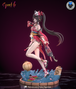 figurine a peindre, figurine honkai star rail sparkle