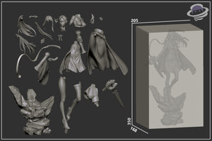 Figurine à peindre - Zero - Drakengard