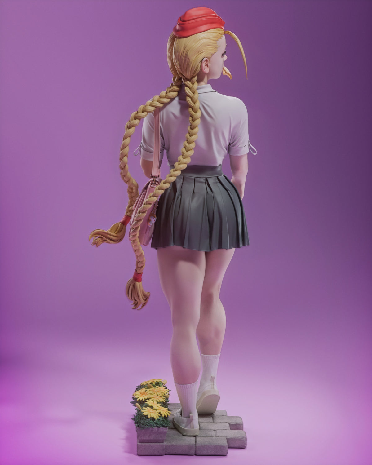 figurine cammy, street fighter, cammy street fighter, figurine a peindre