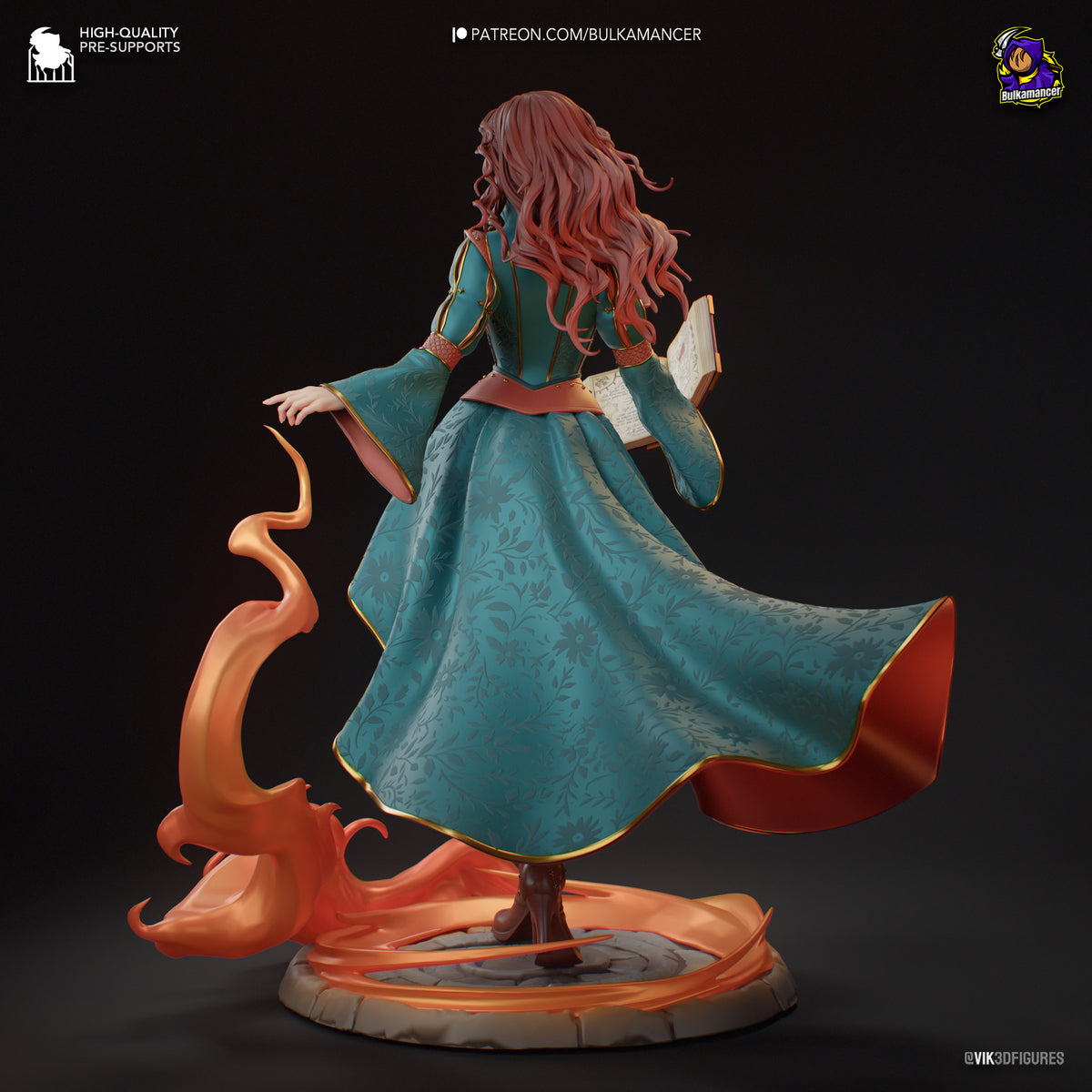 triss the witcher, the witcher, figurine the witcher, figurine triss merigold, figurine a peindre