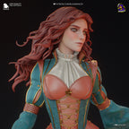 triss the witcher, the witcher, figurine the witcher, figurine triss merigold, figurine a peindre