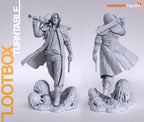 Figurine Dante, dante devil may cry, devil may cry, figurine a peindre