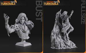 figurine Yennefer, figurine The Witcher, Geralt De Riv, figurine a peindre, Yennefer de Vengerberg