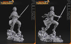 Figurine Esquie, figurine Maelle, Expedition 33, Clair obscur expedition 33, figurine verso, figurine lune, figurine Gustave, figurine Sciel, Monoco, Renoir