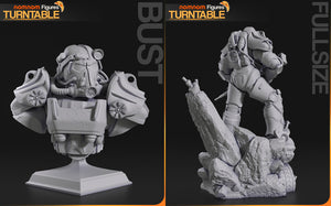 figurine fallout, figurine t-60, fallout 4, figurine a peindre