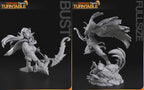 Paintable miniature - Alleria Windrunner - WOW