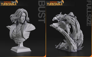 Figurine Esquie, figurine Maelle, Expedition 33, Clair obscur expedition 33, figurine verso, figurine lune, figurine Gustave, figurine Sciel, Monoco, Renoir