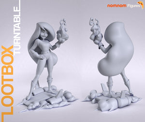 figurine a peindre, figurine shego