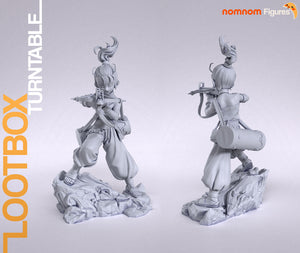 Figurine Chrono Trigger, figurine Marle, figurine a peindre