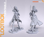 figurine final fantasy, final fantasy, FFIX, Beatrix FFIX, figurine a peindre