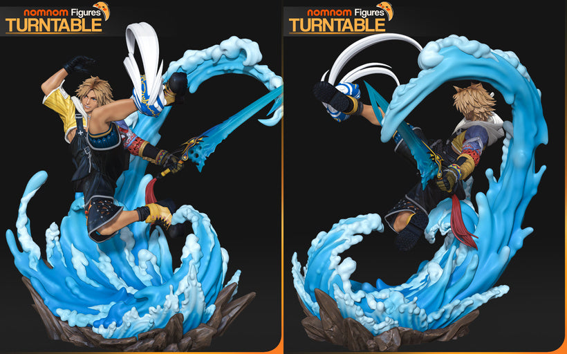 figurine final fantasy, figurine tidus FFX, final fantasy 10, final fantasy X, Yuna final fantasy, figurine a peindre