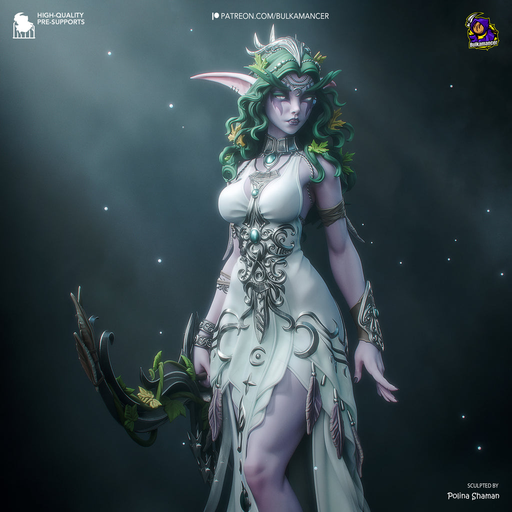 figurine wow, figurine Tyrande, figurine roi liche, figurine a peindre