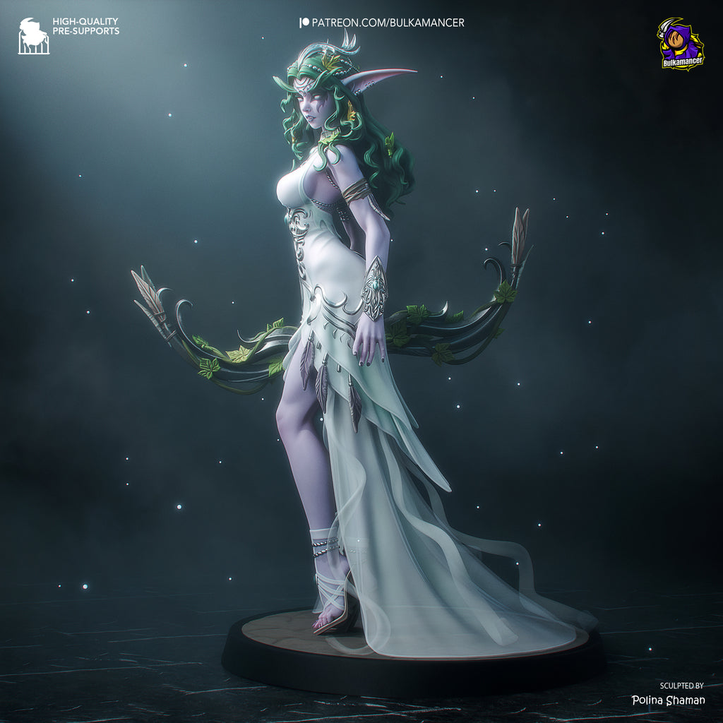 figurine wow, figurine Tyrande, figurine roi liche, figurine a peindre