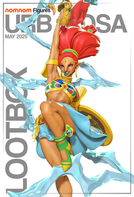 figurine urbosa, zelda, zelda botw, zelda totk, figurine zelda, figurine a peindre