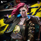 figurine cyberpunk 2077, figurine v cyberpunk, judy alvarez, johnny silverhand, figurine a peindre