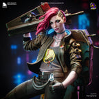 figurine cyberpunk 2077, figurine v cyberpunk, judy alvarez, johnny silverhand, figurine a peindre