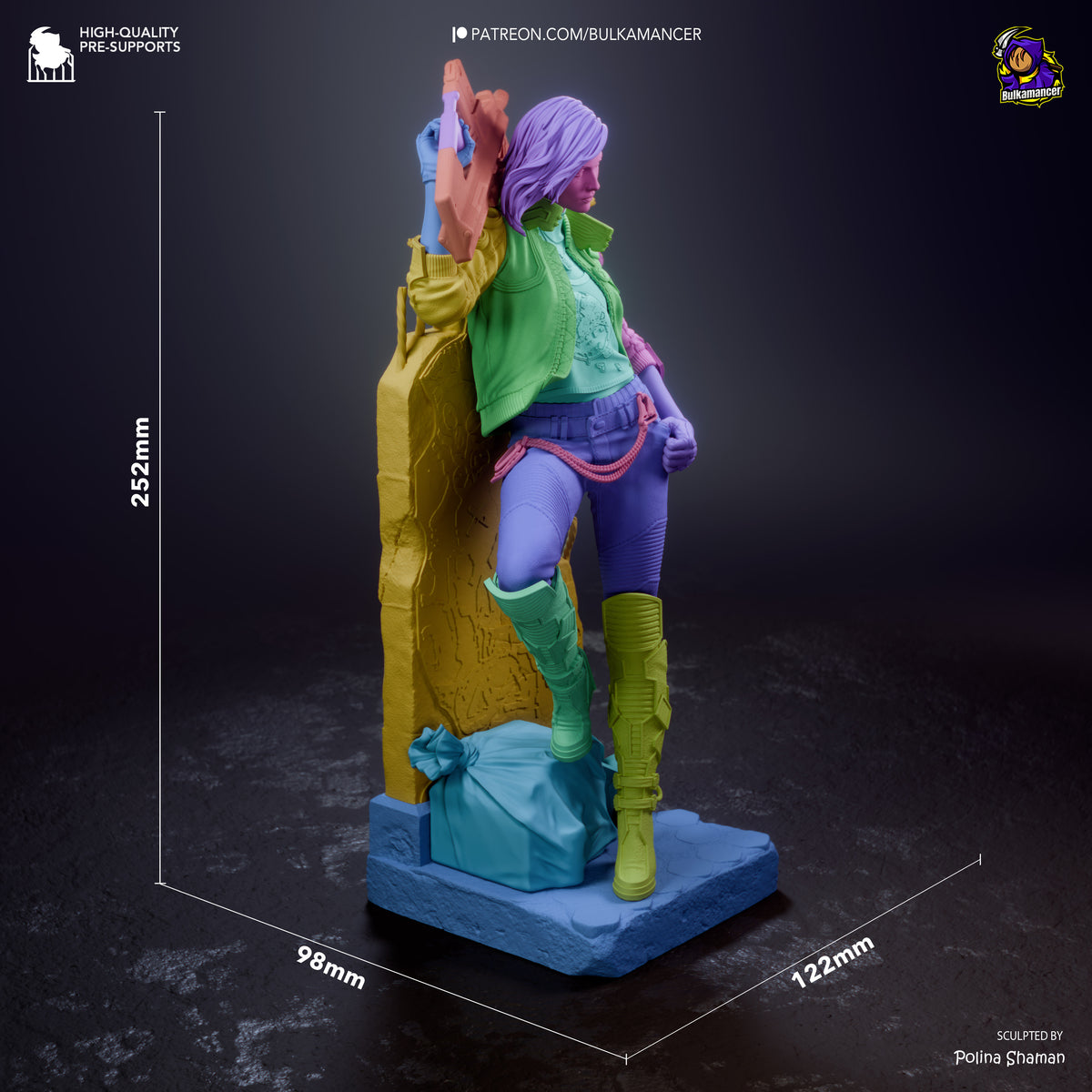 Figurine a peindre - V - Cyberpunk