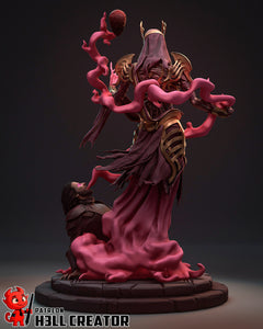 figurine vecna, figurine donjons et dragons, figurine a peindre