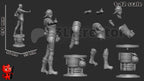 figurine arcane, figurine league of legends, figurine Caitlyn, figurine Jinx, figurine Vi