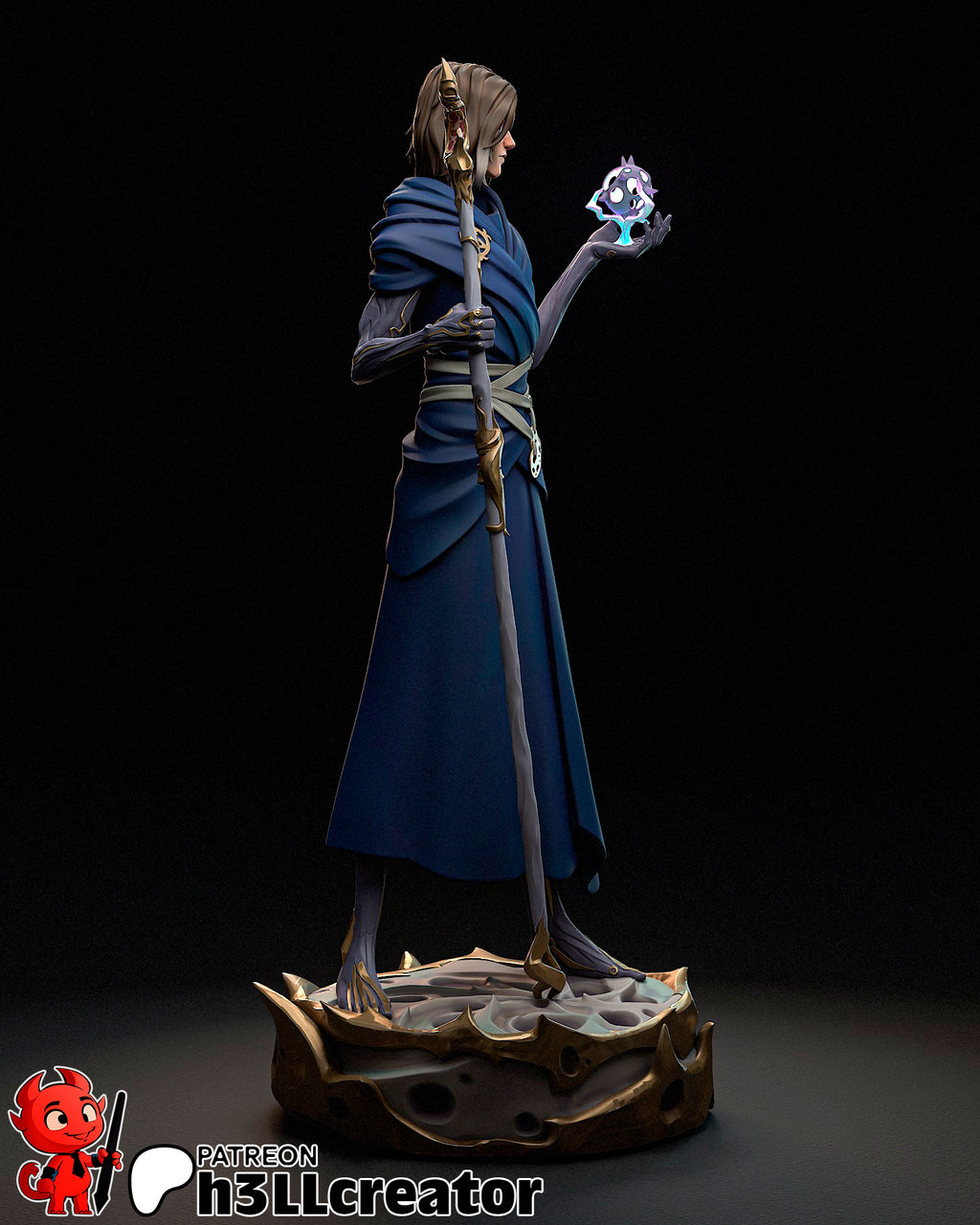 figurine viktor, figurine arcane, figurine a peindre, viktor arcane, jinx