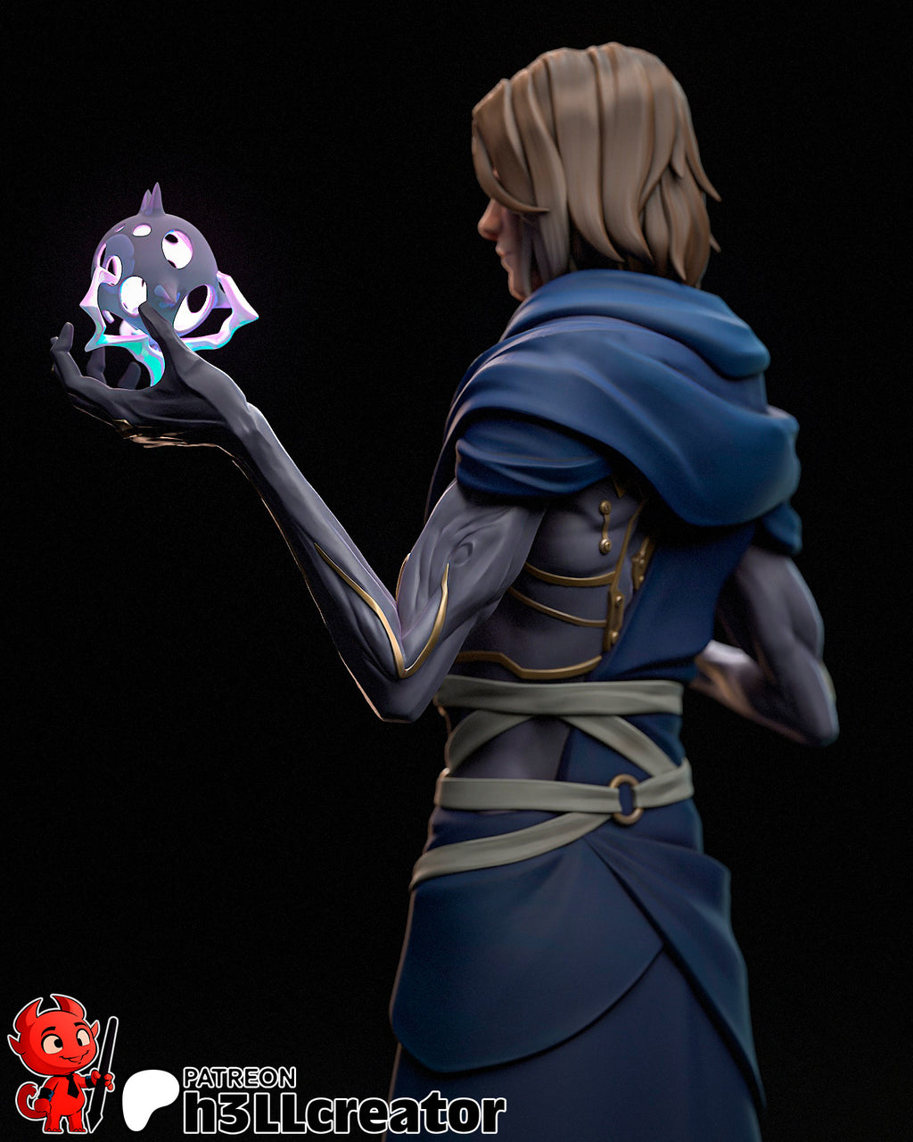 figurine viktor, figurine arcane, figurine a peindre, viktor arcane, jinx