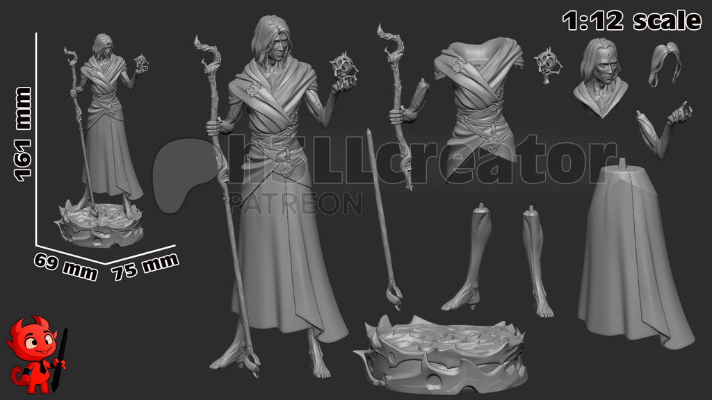 figurine viktor, figurine arcane, figurine a peindre, viktor arcane, jinx