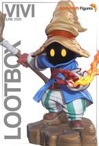 figurine final fantasy, final fantasy, FFIX, VIVI FFIX, figurine a peindre