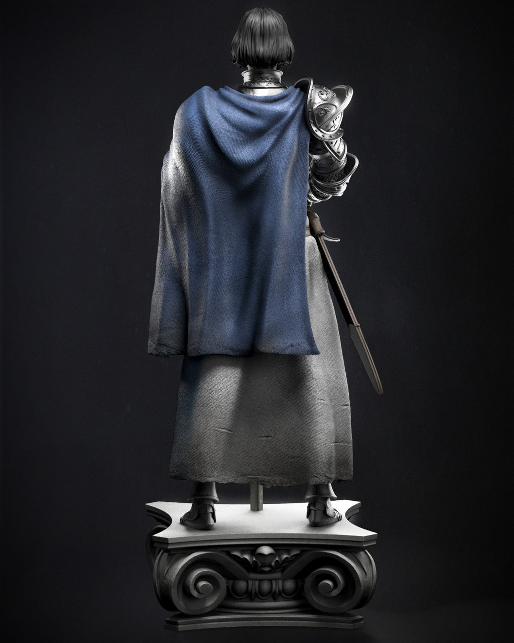 Figurine to paint - Joan of Arc