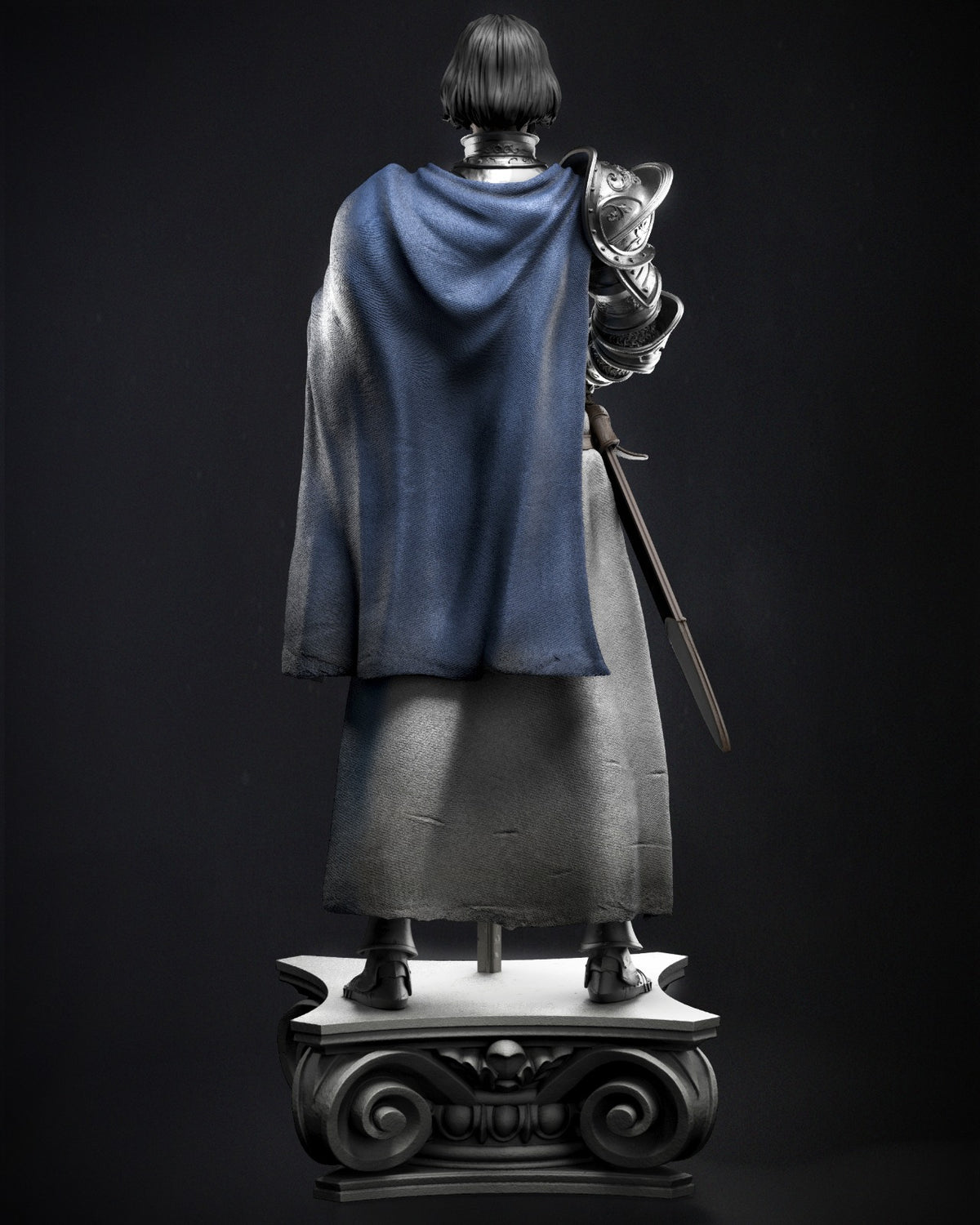 Figurine to paint - Joan of Arc