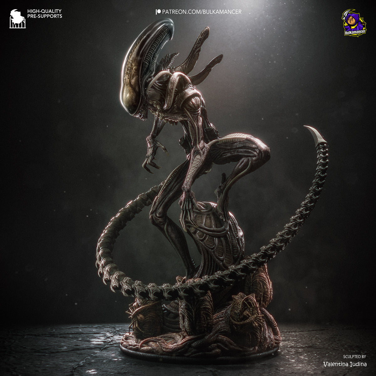 figurine a peindre, figurine xenomorph, figurine alien, alien isolation