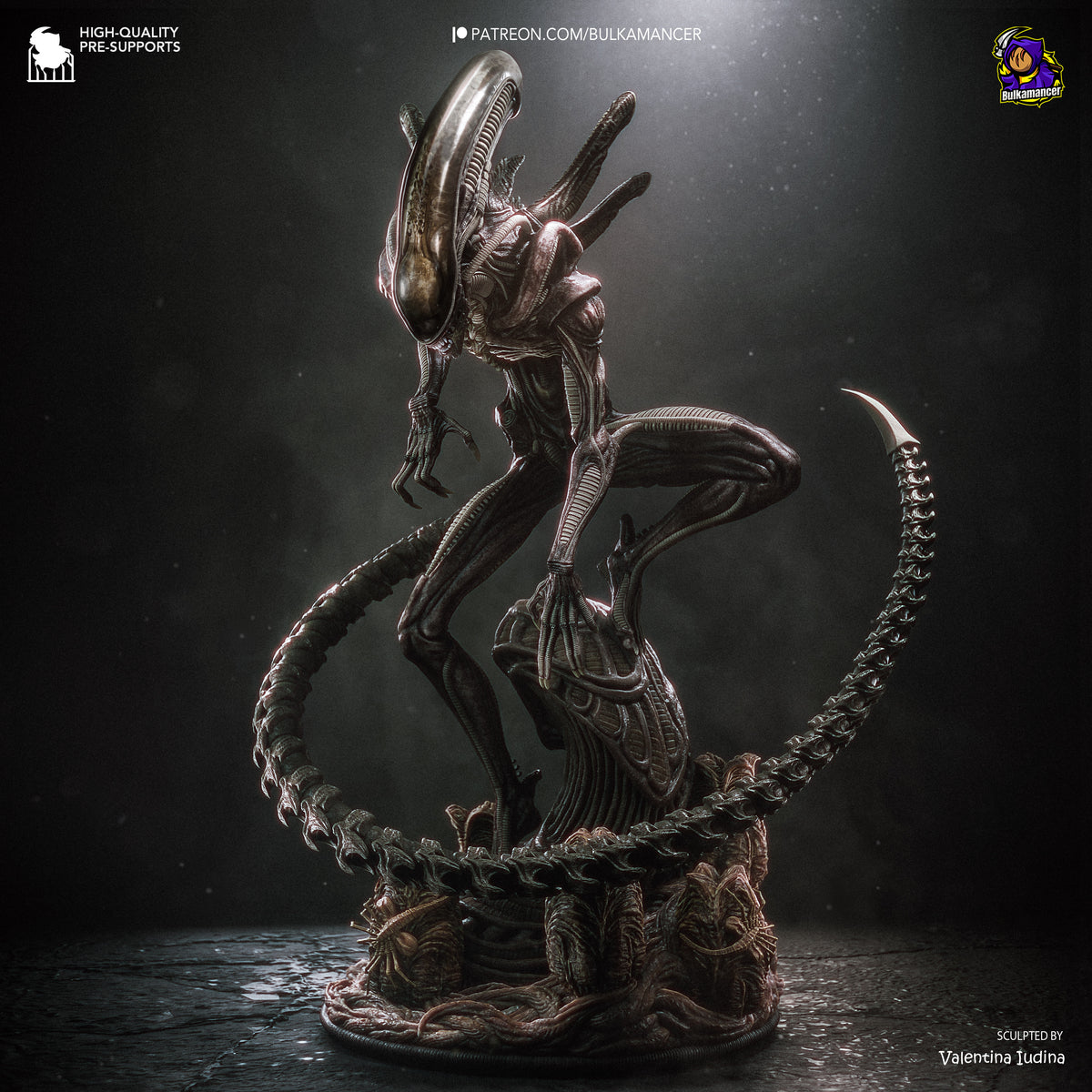 figurine a peindre, figurine xenomorph, figurine alien, alien isolation