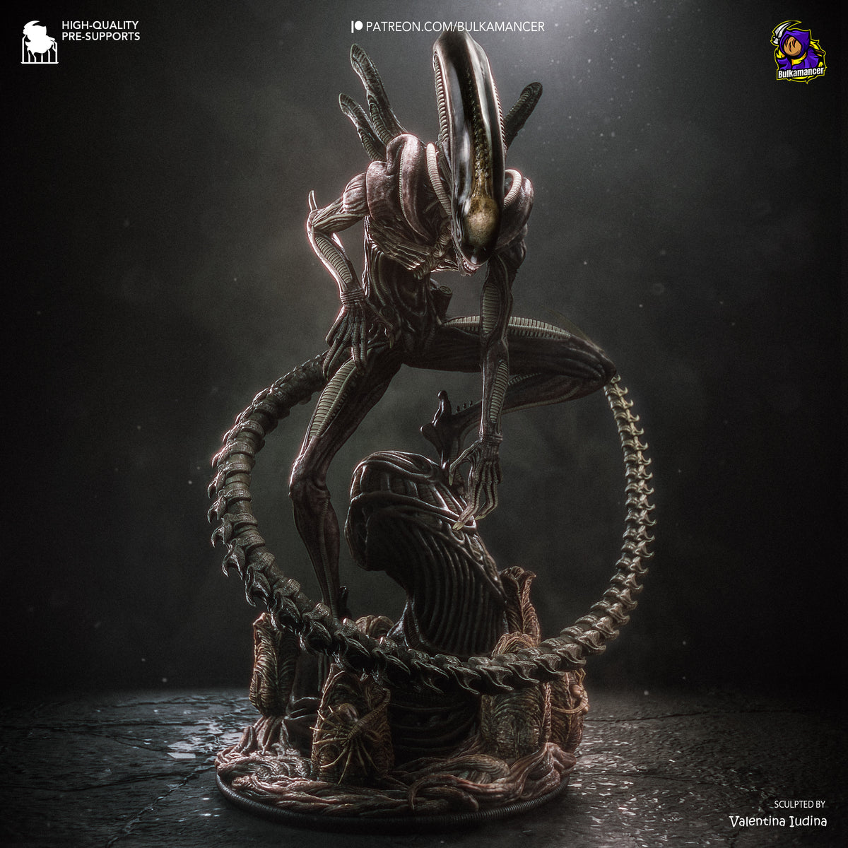 figurine a peindre, figurine xenomorph, figurine alien, alien isolation
