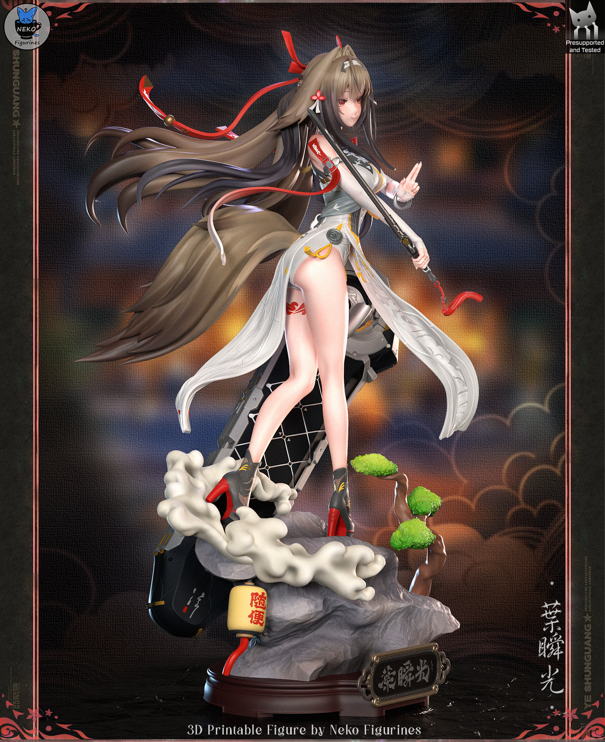 figurine Ye shunguang  zone zenless zero, figurine zenless zone zero, figurine a peindre
