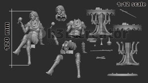 Geralt, figurine Geralt, figurine The Witcher, Geralt De Riv, Yennefer