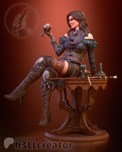 Geralt, figurine Geralt, figurine The Witcher, Geralt De Riv, Yennefer