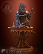 Geralt, figurine Geralt, figurine The Witcher, Geralt De Riv, Yennefer
