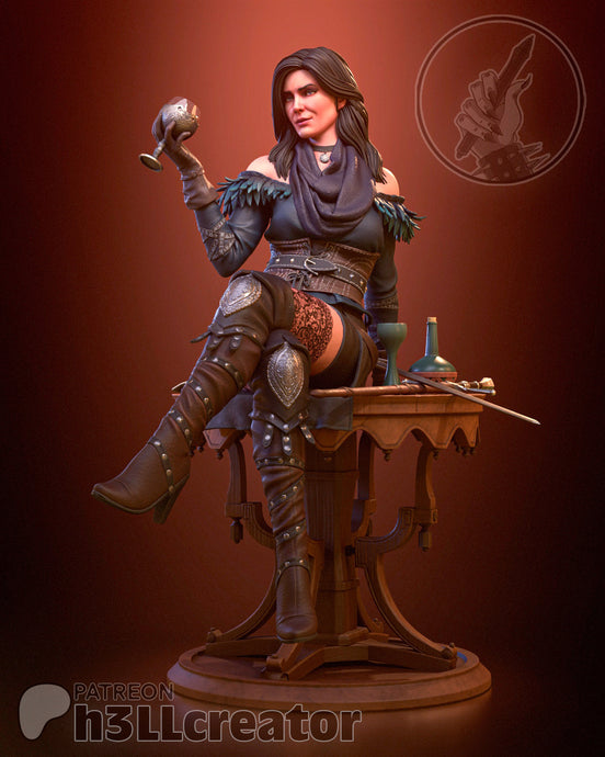 Geralt, figurine Geralt, figurine The Witcher, Geralt De Riv, Yennefer