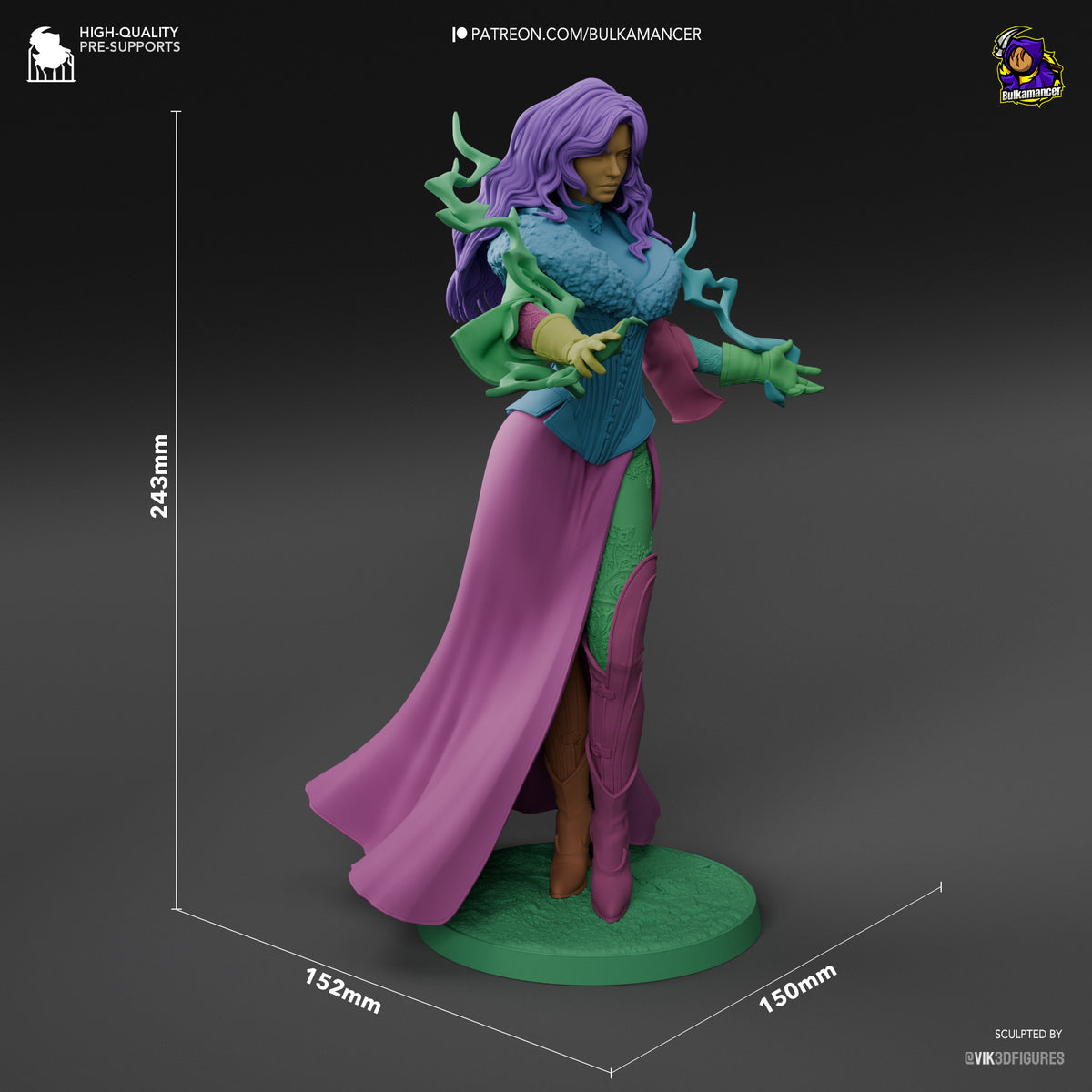 figurine yennefer, figurine the witcher, figurine a peindre, geralt de riv, yennefer de vengerberg, jaskier, eredin, triss merigold