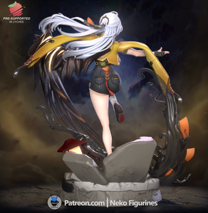 figurine Yixuan zenless zone zero, figurine zenless zone zero, figurine a peindre