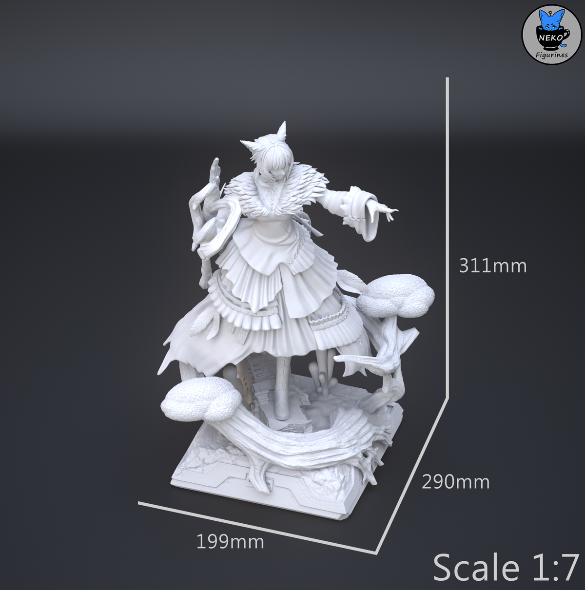 Figurine à peindre - Y'shtola