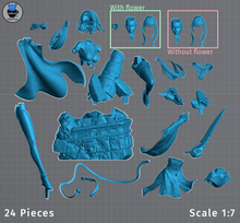 Load image into Gallery viewer, Figurine à peindre - Zero - Drakengard
