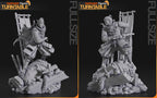 figurine Jin Sakai, figurine Ghost of Tsushima, figurine a peindre, figurine Samourai, Jin Sakai Ghost of Tsushima