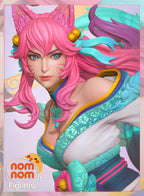figurine Ahri Blossom, league of legends, figurine league of legends, ahri