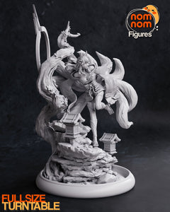 figurine Ahri Blossom, league of legends, figurine league of legends, ahri