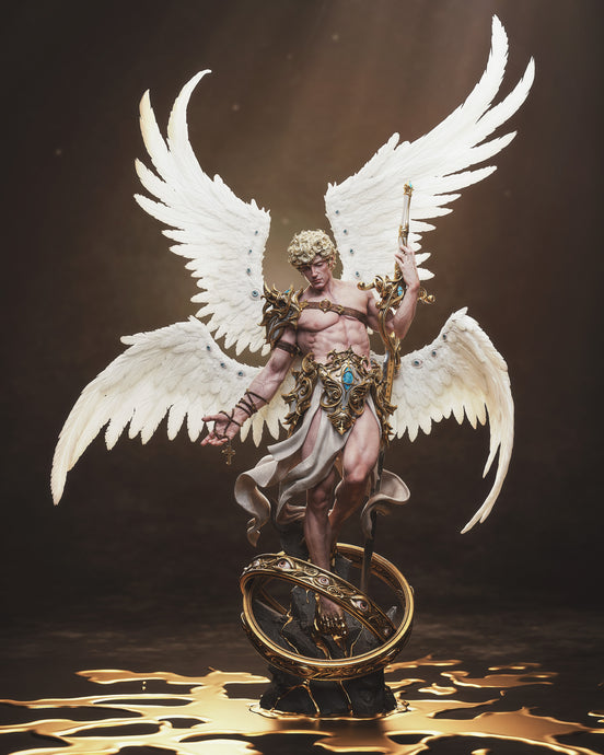 figurine biblique, figurine mythologie, figurine ange, figurine cherubin, figurine a peindre