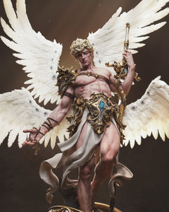 figurine biblique, figurine mythologie, figurine ange, figurine cherubin, figurine a peindre