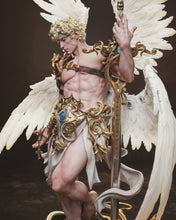 Charger l&#39;image dans la galerie, figurine biblique, figurine mythologie, figurine ange, figurine cherubin, figurine a peindre
