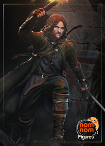 Seigneur des anneaux, figurine Gimli et Legolas, figurine seigneur des anneaux, roi sorcier angmar, gandalf, Aragorn